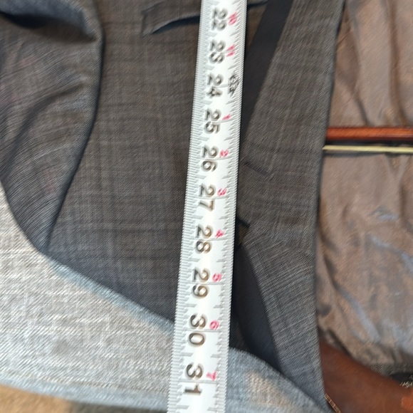 John Varvatos Star Wool Dinner Jacket 44 Regular Black/Grey 40 reg - Picture 11 of 14